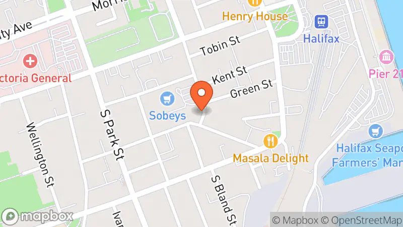 Map showing location of 50 Hats