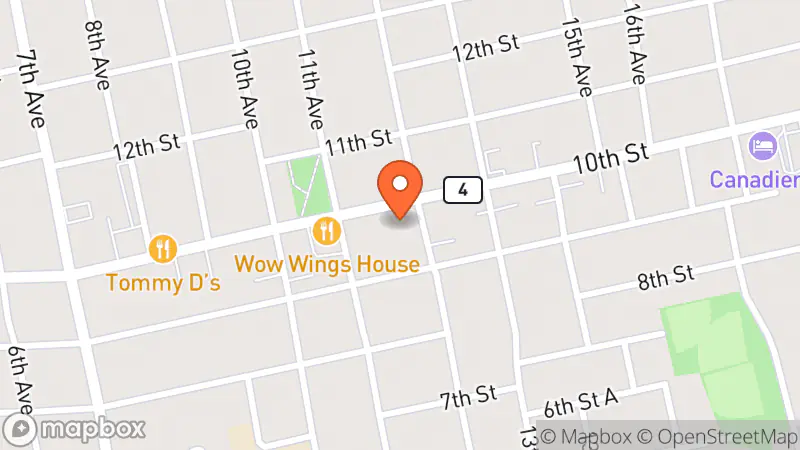 Map showing location of A Little Of Everything