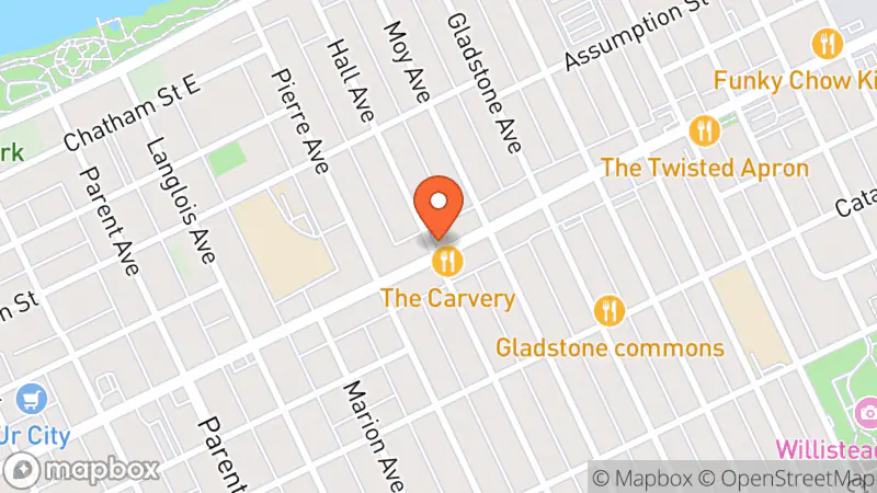 Map showing location of Abrahimi Used Furniture & Bike Shop