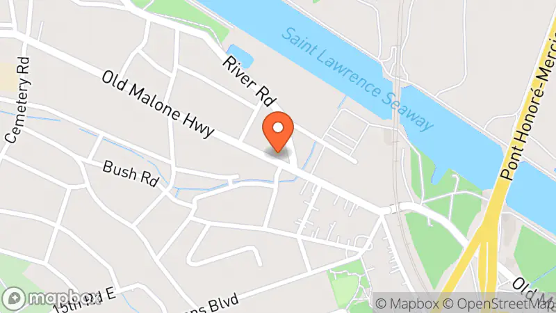 Map showing location of All The RAVE