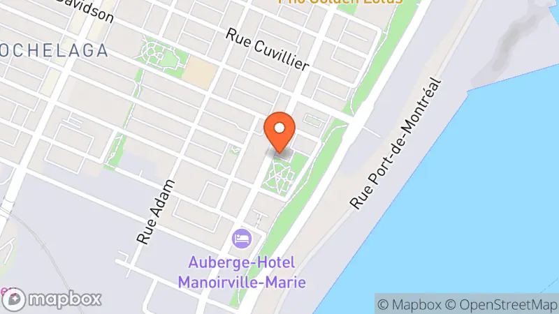 Map showing location of Armoire du Square Dézéry (en collaboration avec la Friprue)