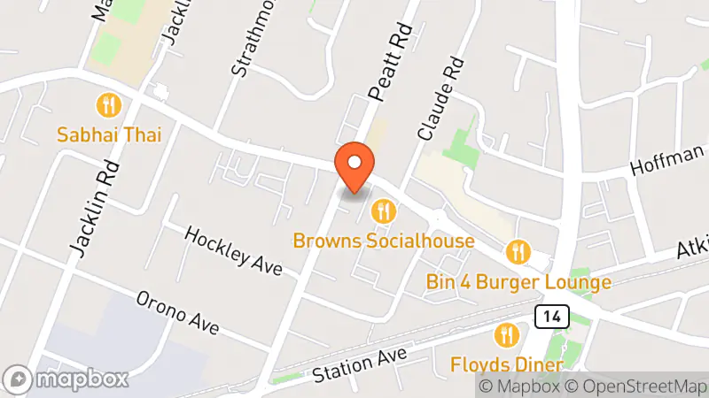 Map showing location of Baja Rosi's Consignment