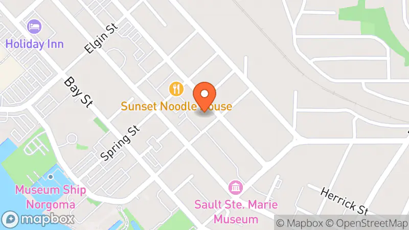 Map showing location of Bargain Box at Westminster Church