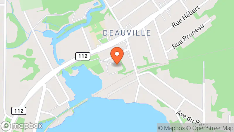 Map showing location of Bean-b