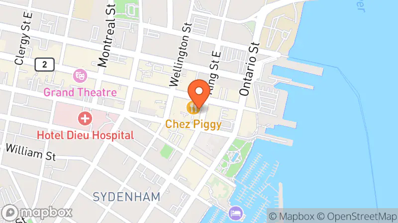 Map showing location of Berry & Peterson Booksellers
