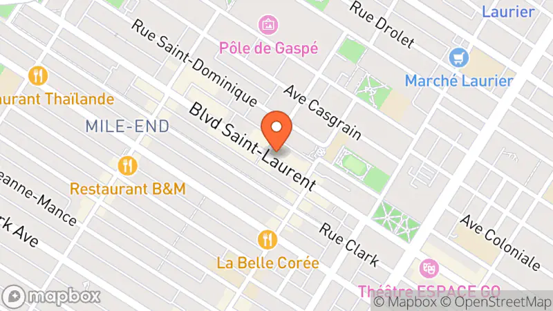 Map showing location of Blanc cassé