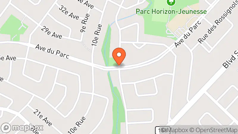 Map showing location of Boîte à livres