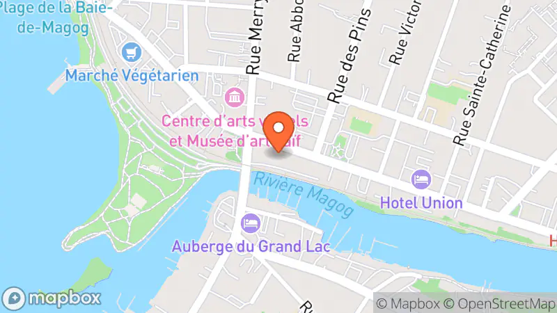 Map showing location of Boutique Kïp
