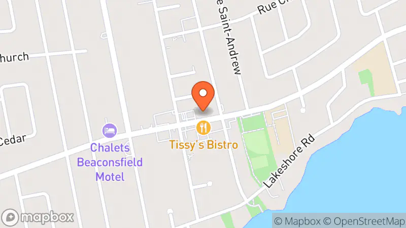 Map showing location of Boutiques d'occasion pour NOVA (Meubles)/Thrift Shops for NOVA (Furniture)