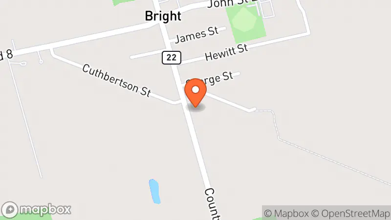 Map showing location of Bright Second Hand Boutique