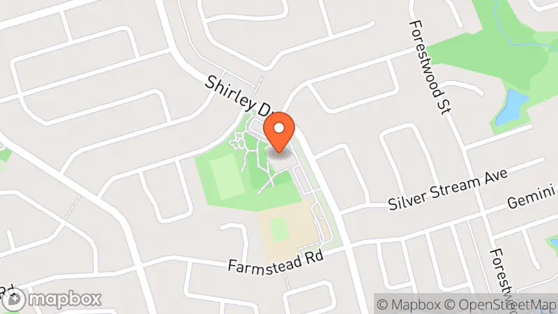 Map showing location of Business Meetup