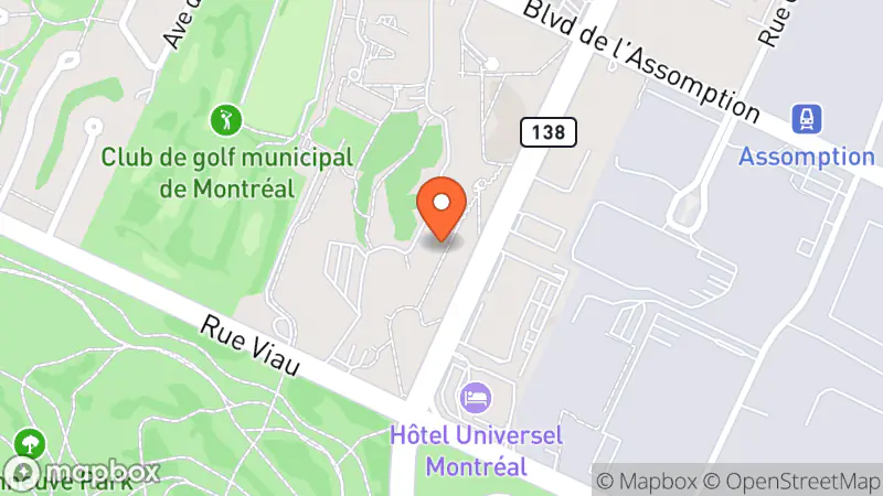 Map showing location of CENTRE D'AIDE ET SOUTIEN EMMANUEL