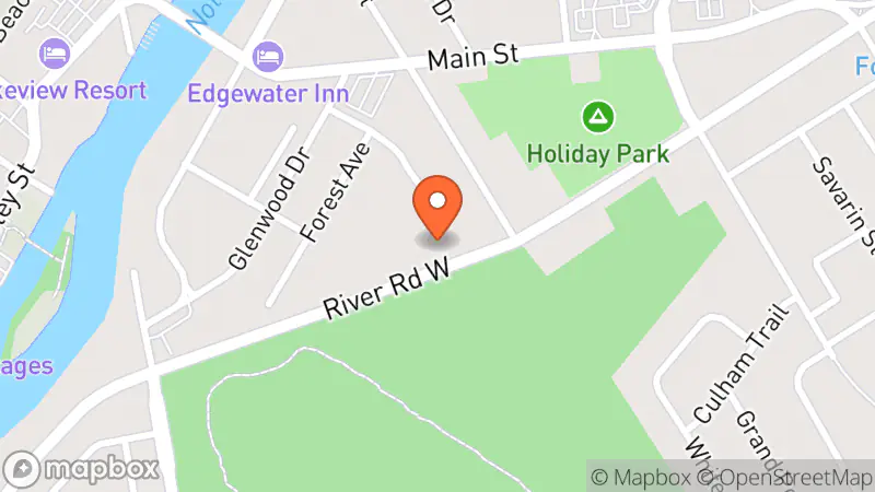 Map showing location of Charmed Again Consignment