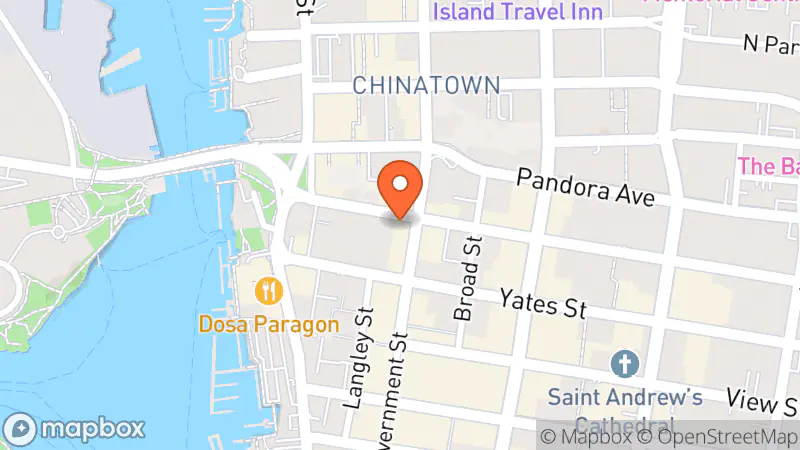 Map showing location of Cherry Pick Vintage