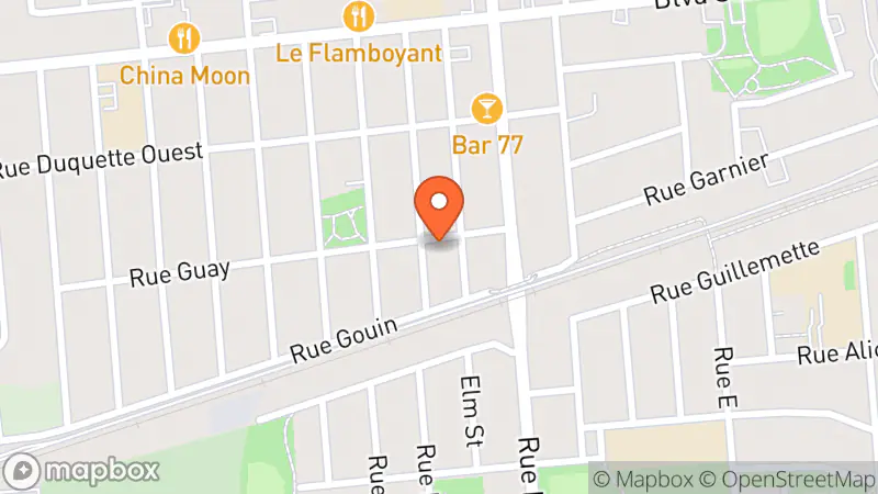Map showing location of Chez Vincent Magasin d'occasion/Friperie