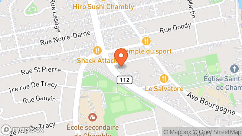 Map showing location of Écho éco