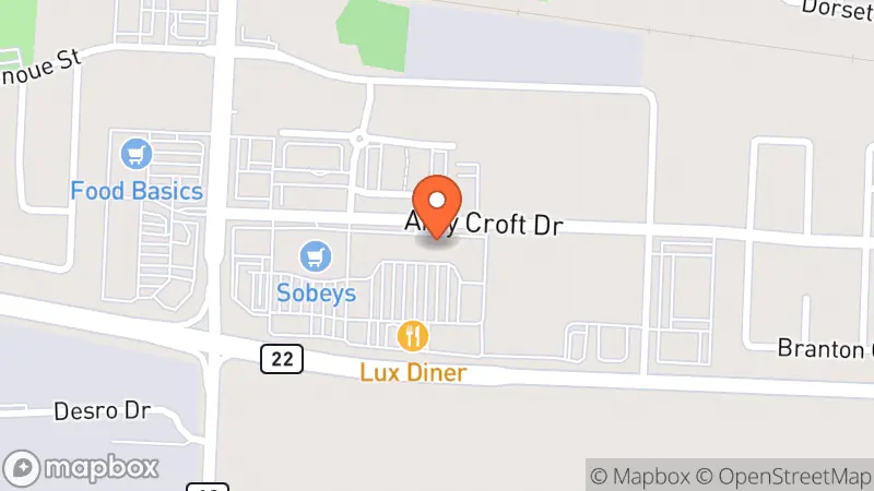 Map showing location of Closet Cravings Consignment Boutique