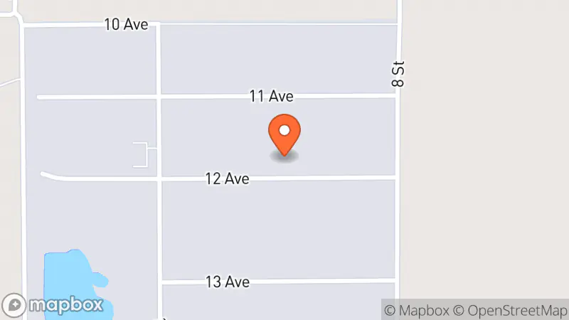 Map showing location of Coaldale Country Thrift