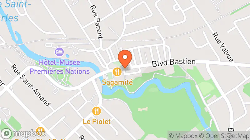 Map showing location of Comptoir Agoshin
