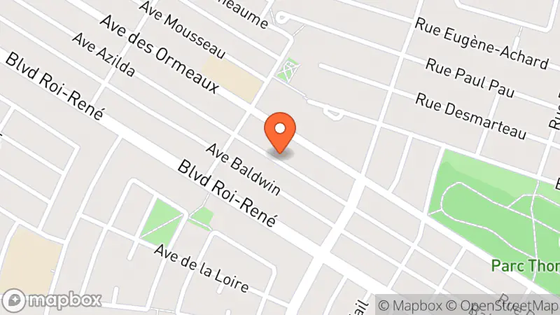 Map showing location of Conference St-Conrad