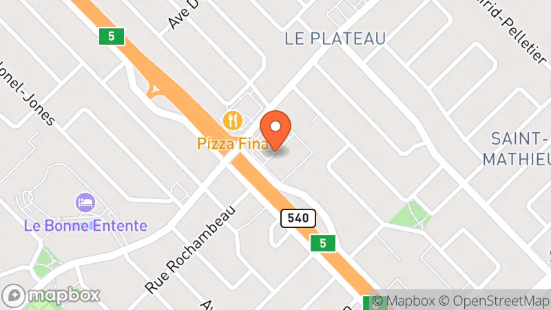 Map showing location of Éconochic : Boutique robes de bal et mariage. Neuf à petits prix