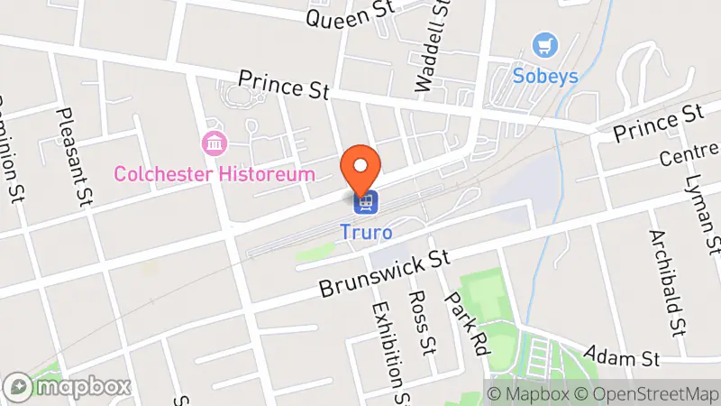 Map showing location of Copper Collective Vintage Clothing and Collectibles