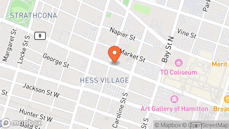 Map showing location of Deja Vu Used And New Clothing Accessories