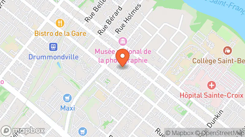 Map showing location of eco-frip