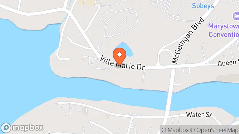 Map showing location of Family Aid Center