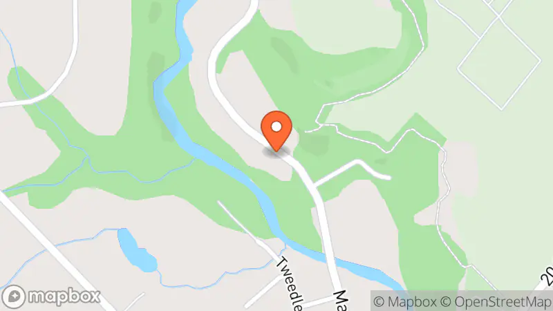 Map showing location of Feathered Nest Furnishings