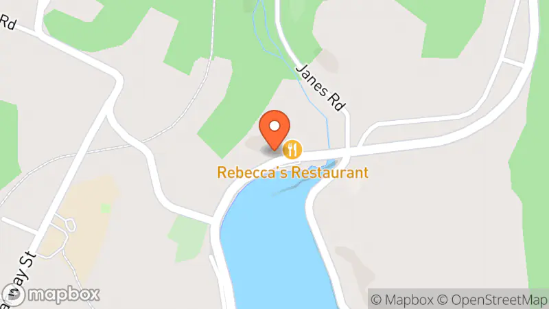 Map showing location of Flipped Restyle Mercantile