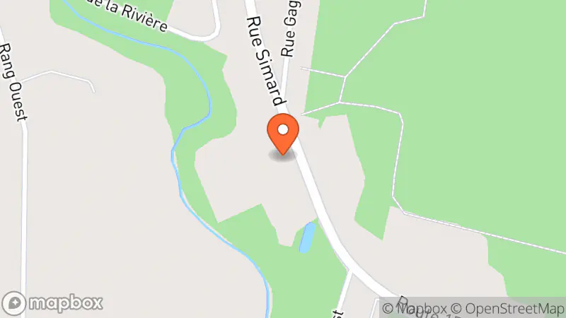 Map showing location of Friperie Chez Vincent