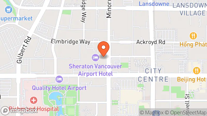 Map showing location of Gone Again Vintage