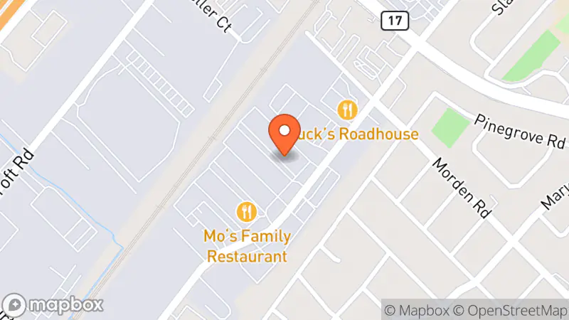 Map showing location of Goodwill Community Store