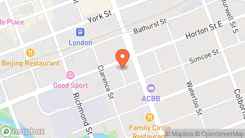 Map showing location of Goodwill Community Store