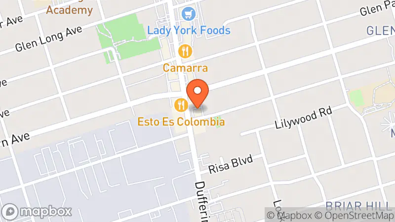 Map showing location of Goodwill Donation Centre