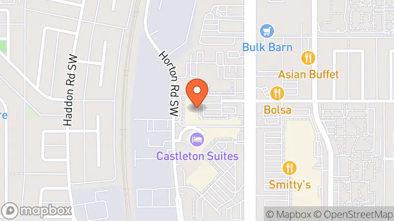 Map showing location of Goodwill Thrift Store & Donation Centre - Calgary Plaza