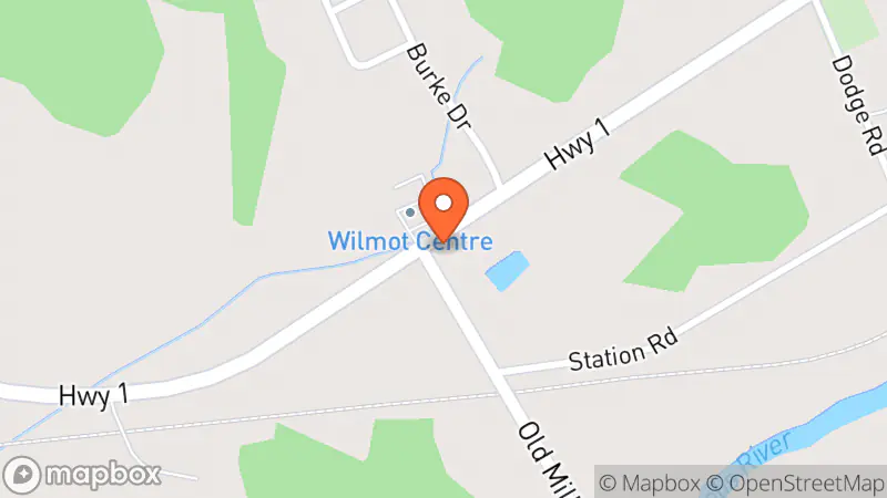 Map showing location of Guy's Frenchys