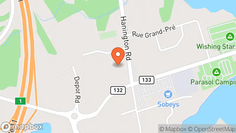Map showing location of Guy's Frenchys (Clothing Store)