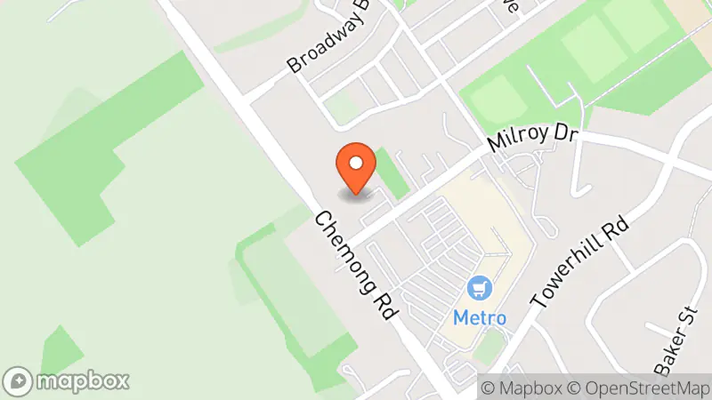 Map showing location of Habitat For Humanity Peterborough & Kawartha Region Main Office & ReStore