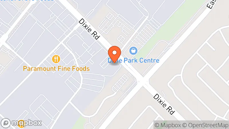 Map showing location of Habitat for Humanity Restore