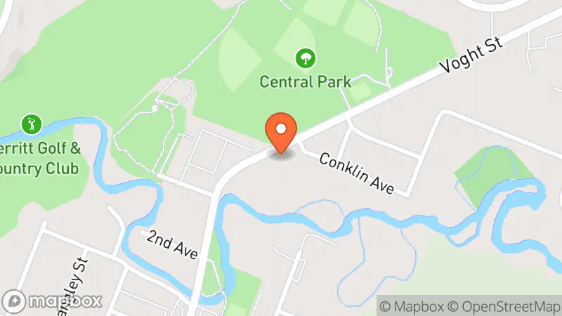 Map showing location of Hometown Treasures