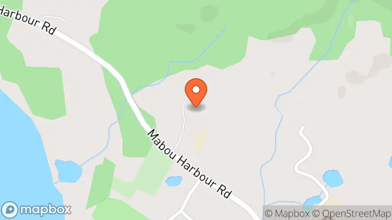 Map showing location of Hope Chest