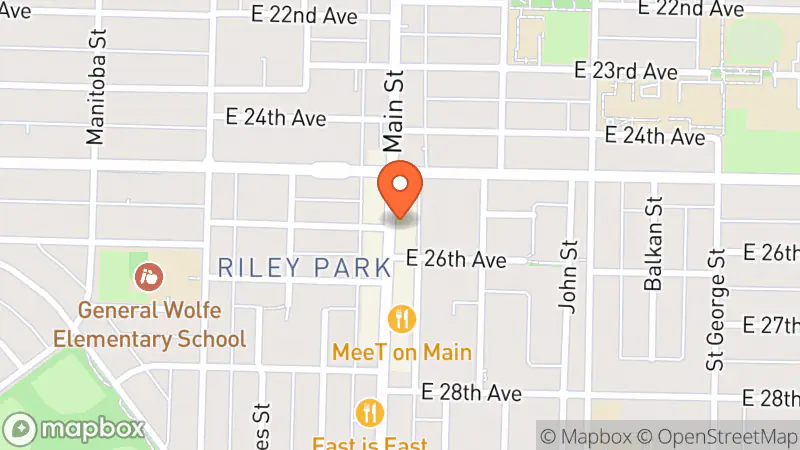 Map showing location of Houndstooth Second Hand Boutique