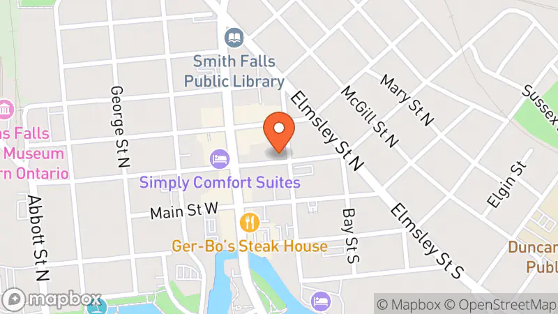 Map showing location of Jewel's Gently Used Clothing
