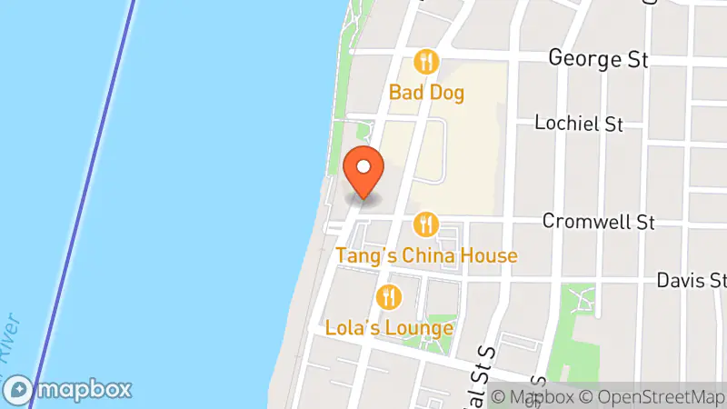 Map showing location of Joie De Vintage
