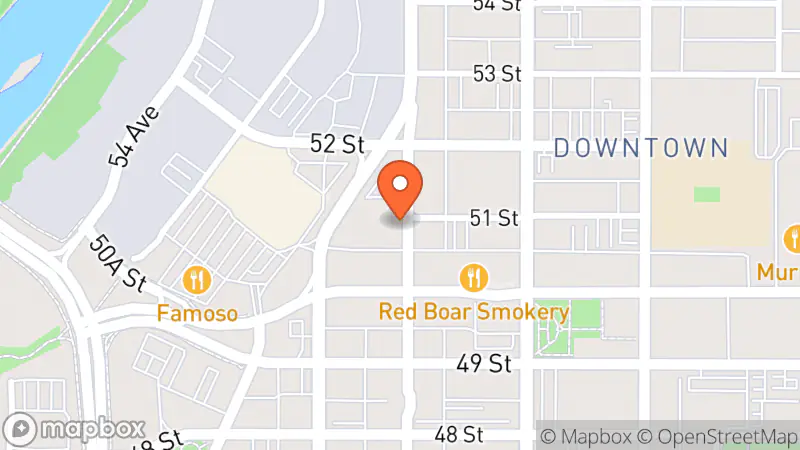 Map showing location of Junktiques - Vintage & PRIDE Shop