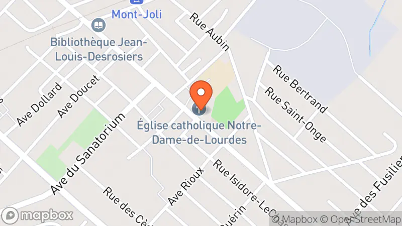Map showing location of LA CHIC FRIP et La CHIC FRIP II