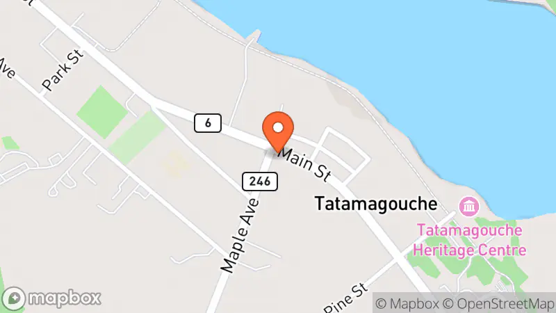Map showing location of Ladies Consignment Shop