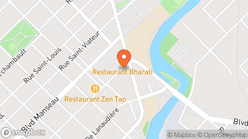 Map showing location of Les Ateliers d'Ani